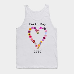 Floral Heart for Earth Day Tank Top